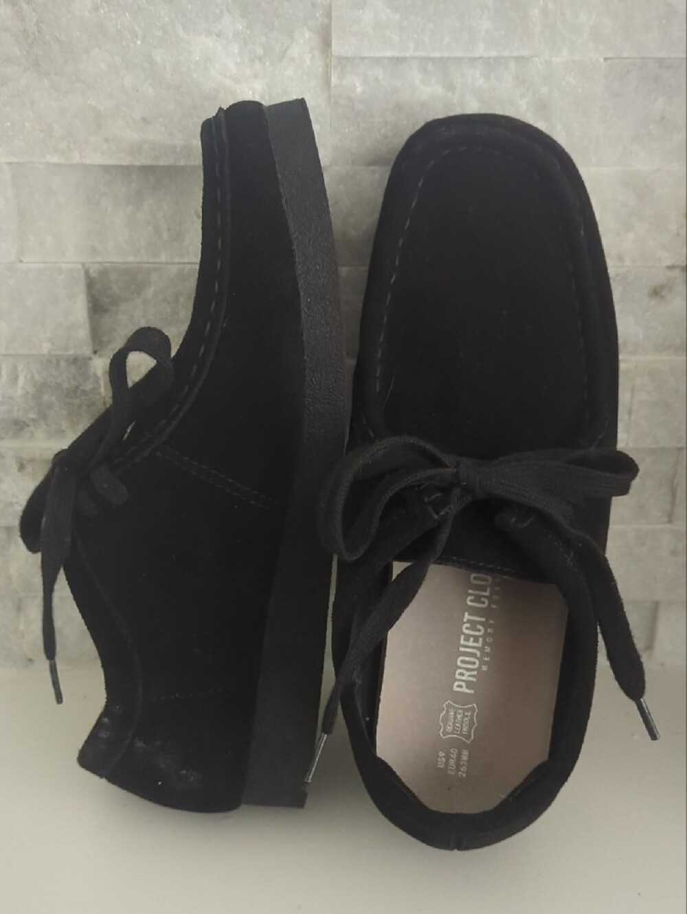 Women's Black Suede Slip-On Loafers